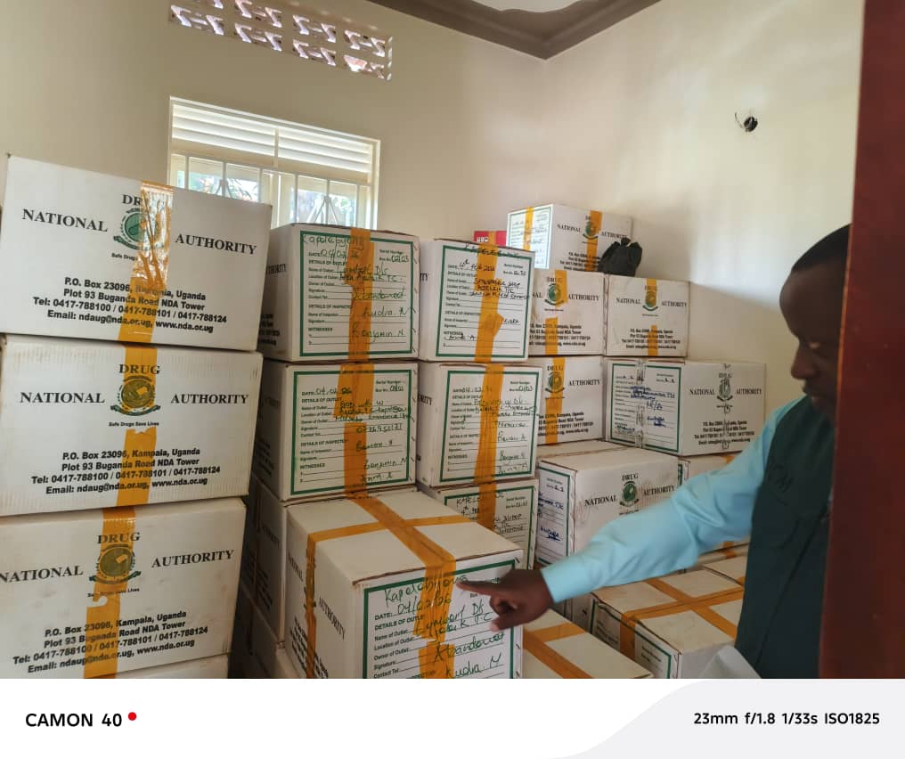 NDA Closes 105 Illegal Drug Outlets, Impounds Medicines Worth Shs65 Million in Teso Crackdown
