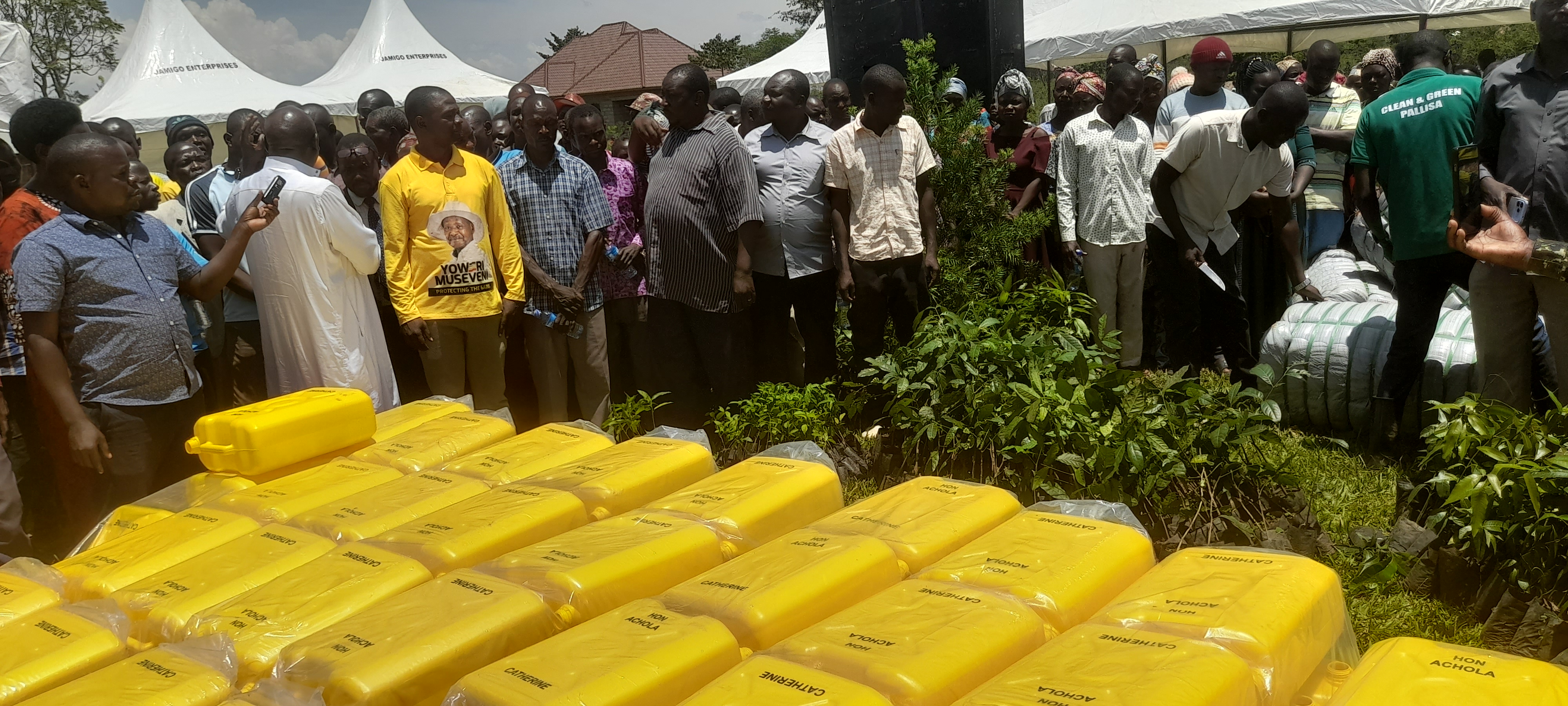 Over 500 Storm Victims in Kibale County Receive Relief Aid from Woman MP-Elect Catherine Achola