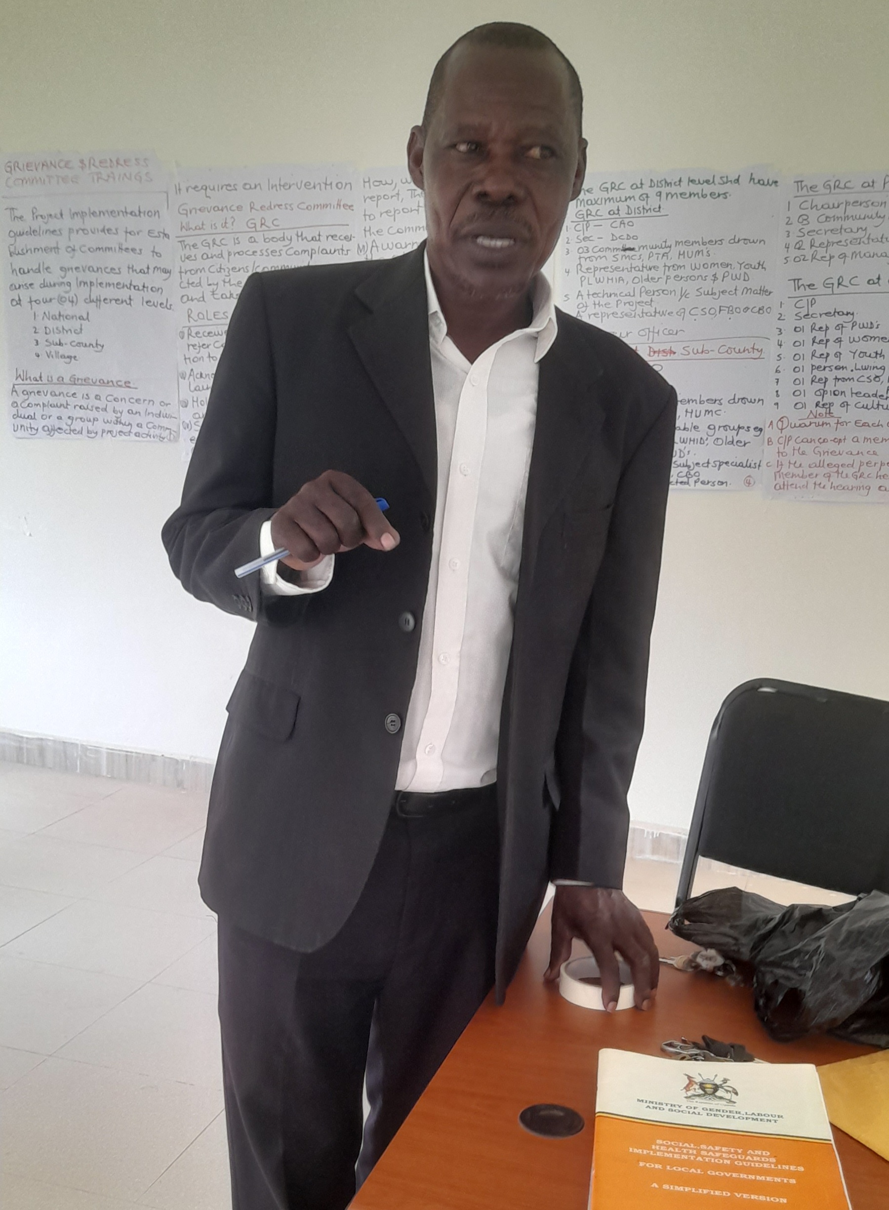 Stakeholders Trained on Grievance Redress Committees Under Smart Climate Agriculture Project in Pallisa