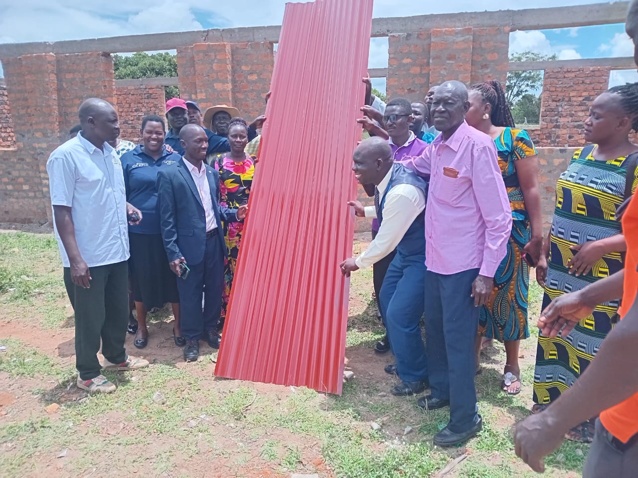 Katakwi Town Council Donates Iron Sheets to Boost Learning at Township Primary School