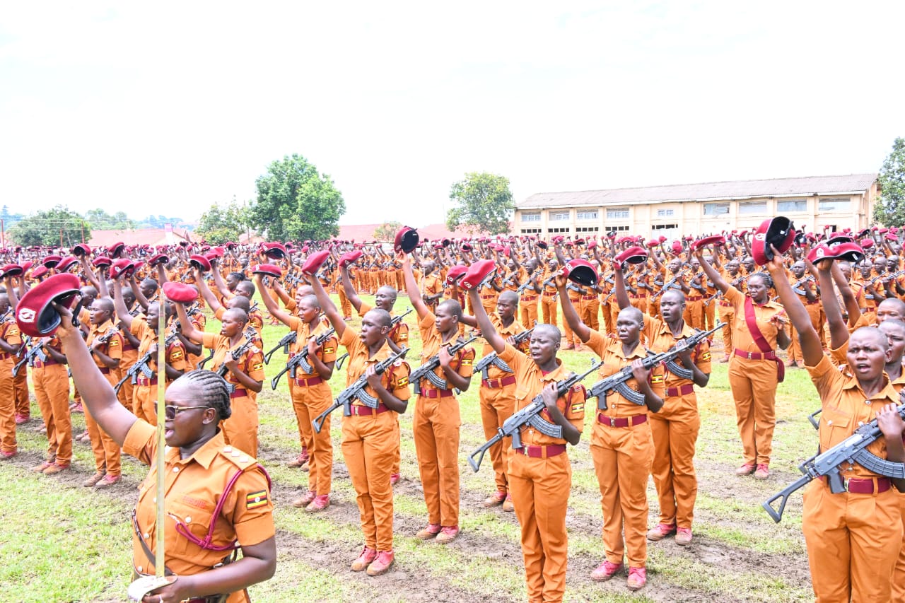 VP Alupo Passes Out Over 1,200 Prison Officers, Urges Discipline and Responsible Living